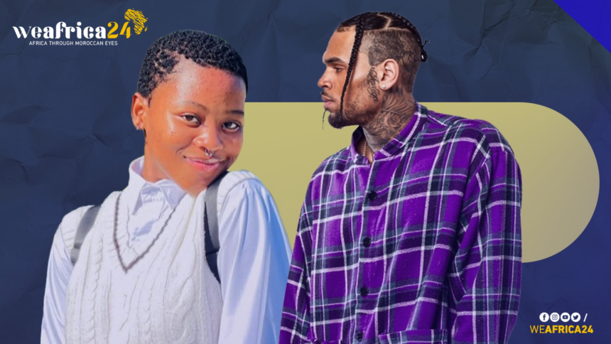 Chris Brown Spotlights South African Teen Naledi Aphiwe with Surprise Album Feature
