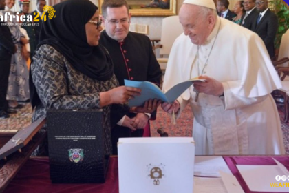 Tanzanian President Samia Holds Historic Meeting with Pope Francis at Vatican